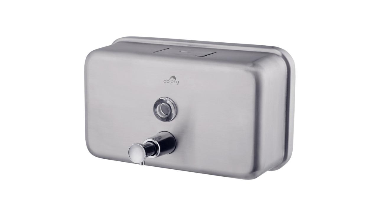 Dolphy Stainless Steel Liquid Soap Dispenser with Container - 1200ml