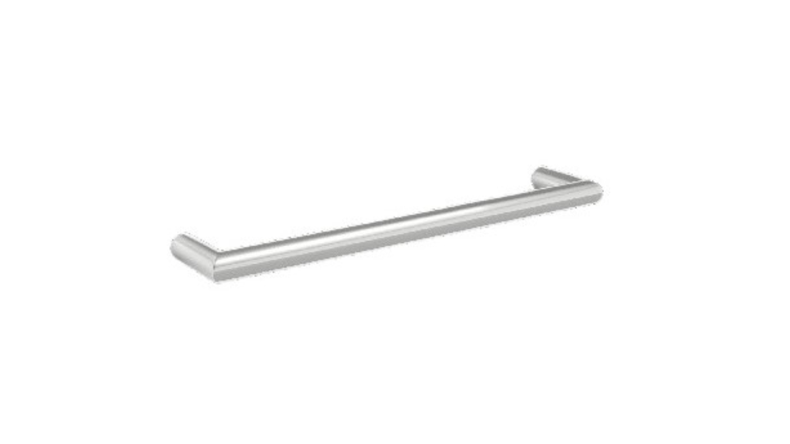 Thermogroup Thermorail Round Single Bar Polished Heated Rail - Stainless Steel 