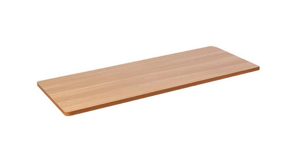 GKU 1.6metre Wood Desktop - Oak