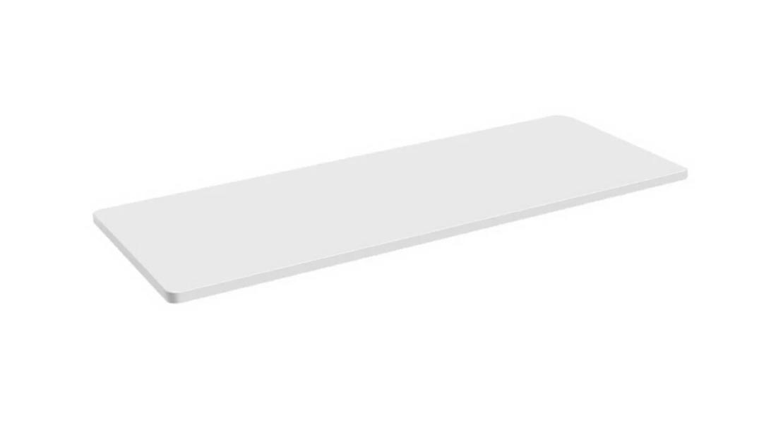 GKU 1.6metre Wood Desktop - White