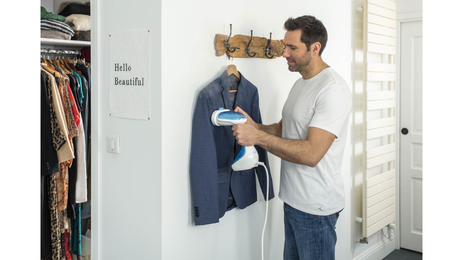 Tefal Pure Tex Handheld Garment Steamer Harvey Norman