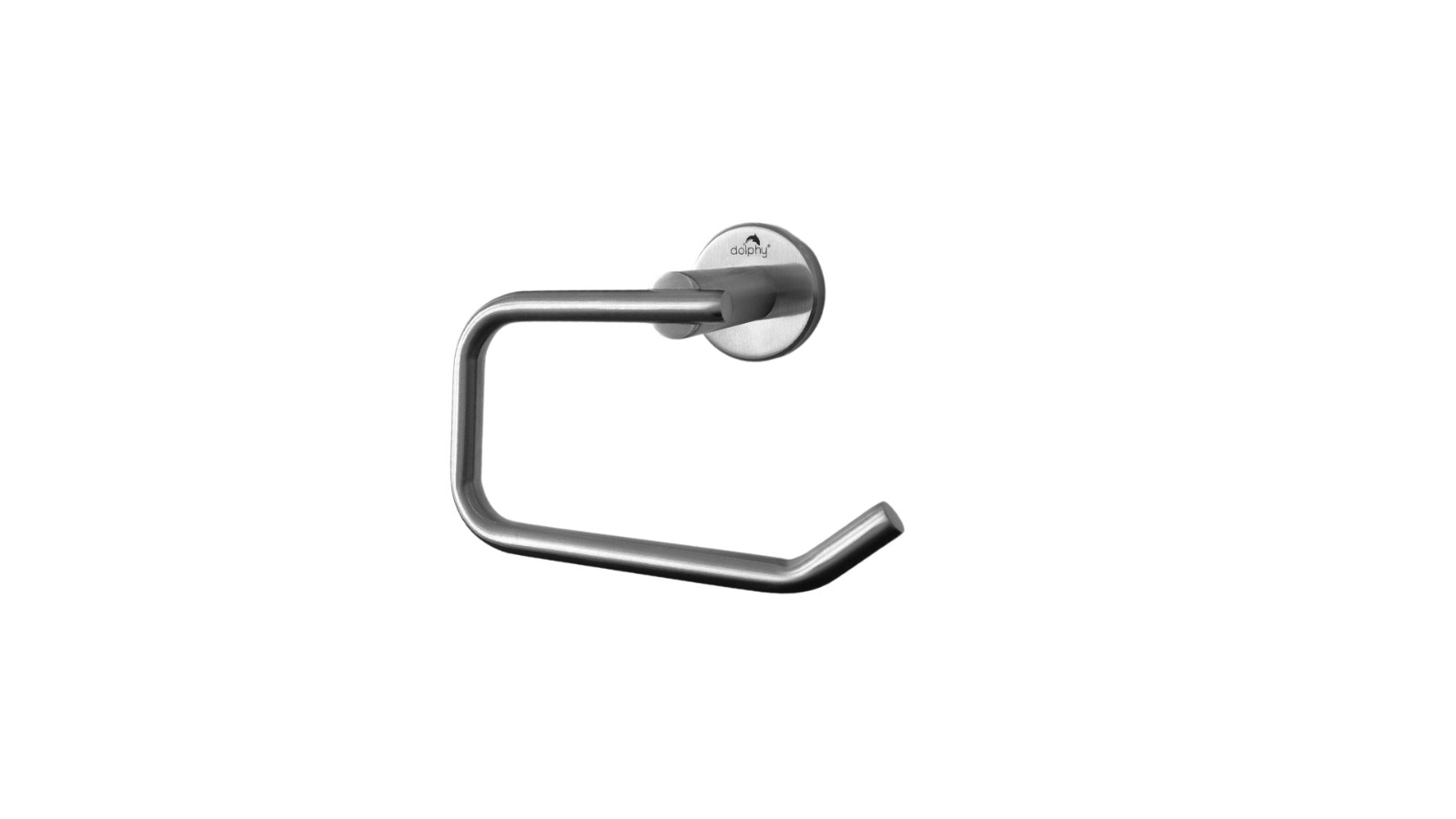 Dolphy Stainless Steel Brushed Toilet Roll Holder