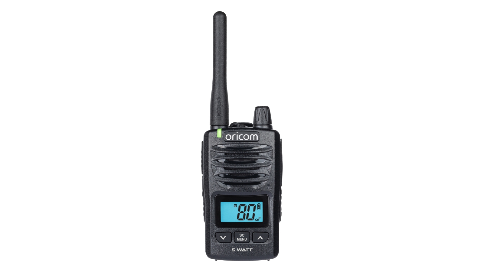 Oricom DTX600 Waterproof IP67 5W Handheld UHF CB Radio - Black