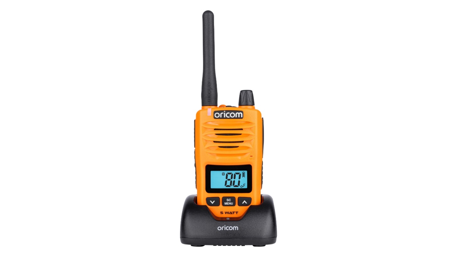 Oricom DTX600 IP67 Handheld UHF CB Radio - Orange