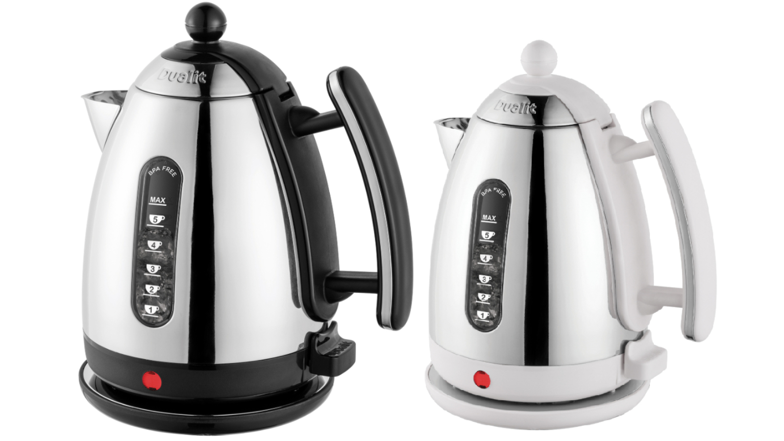Dualit 1.5 Litre Polished Lite Jug Kettle with Trim