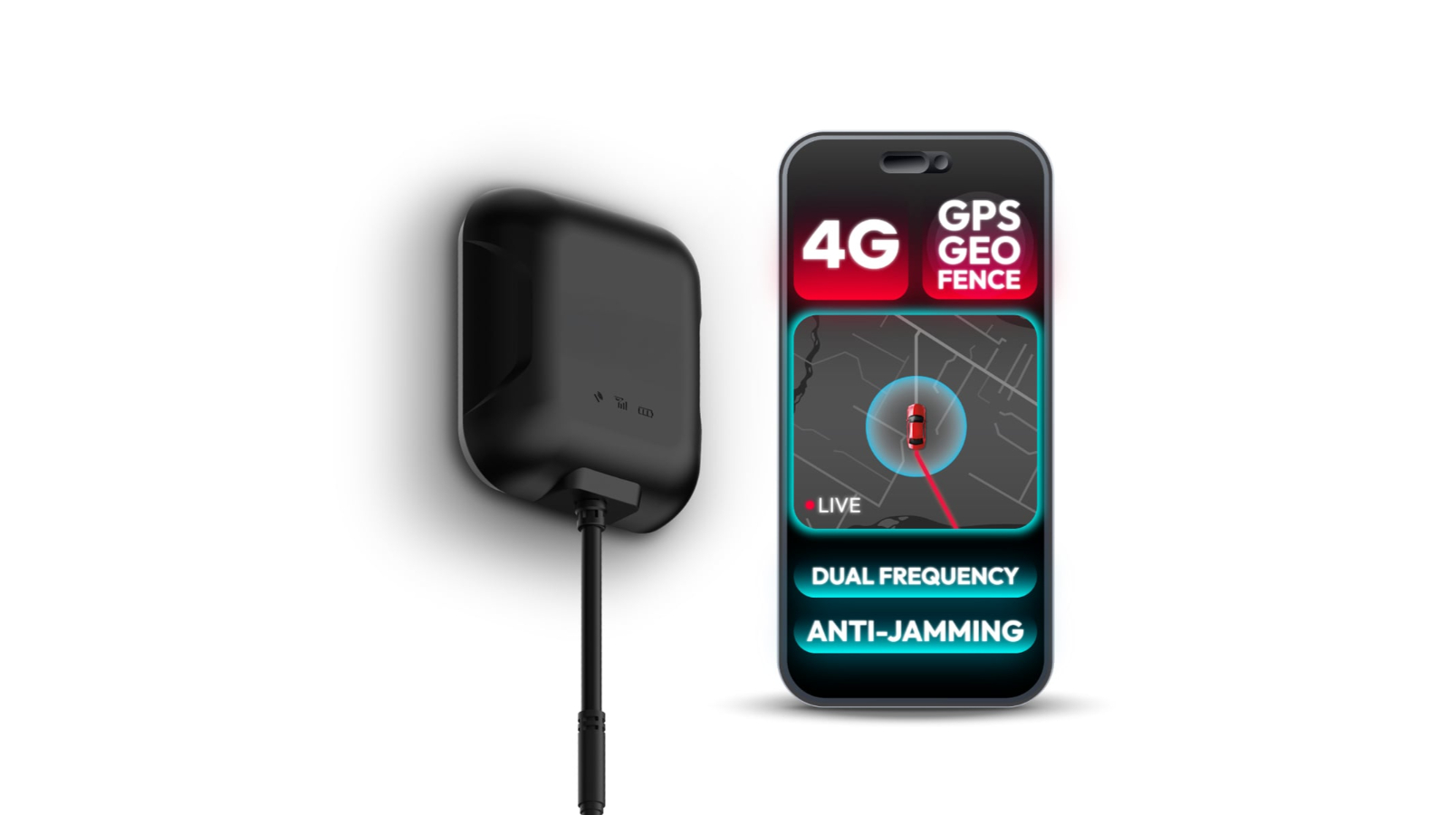 Vimel Hardwired Anti-Theft Car GPS Tracker