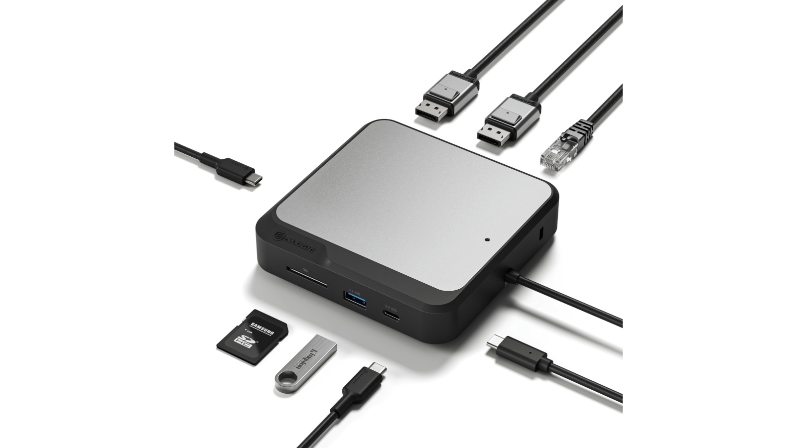 Alogic CD2 DisplayPort Edition Dual 4K Universal Compact Docking ...