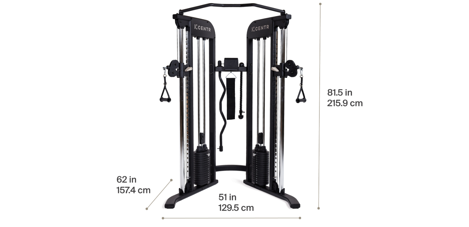 Centr 2 FTX Functional Trainer Home Gym Harvey Norman