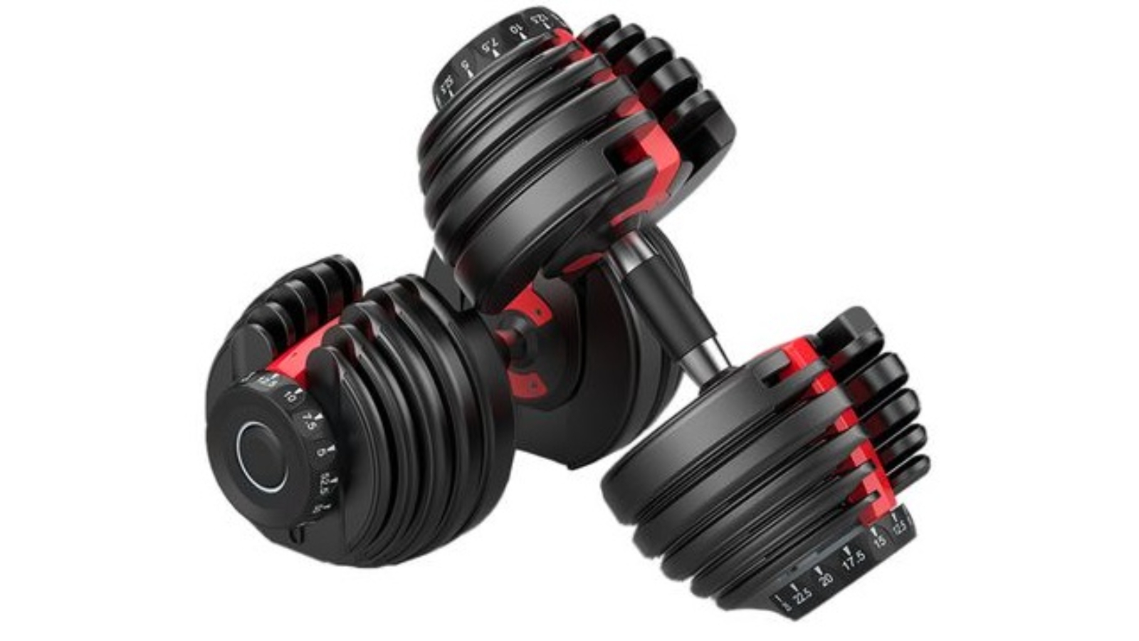 InFit 24kg Adjustable Dumbbells - Set of 2