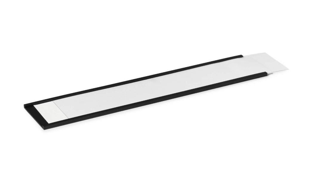 Durable Pack of 50 Magnetic Label Holder C-Profile - 20 x 4cm