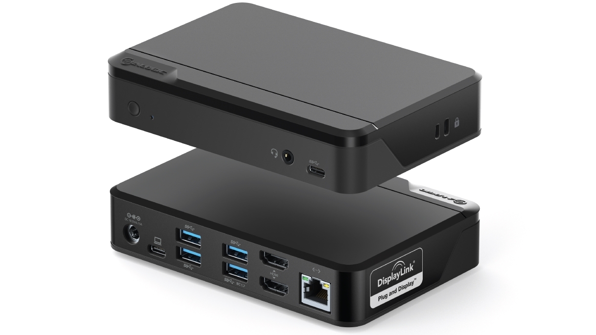 Alogic Universal Twin HD Pro Docking Station with 85W Power Delivery