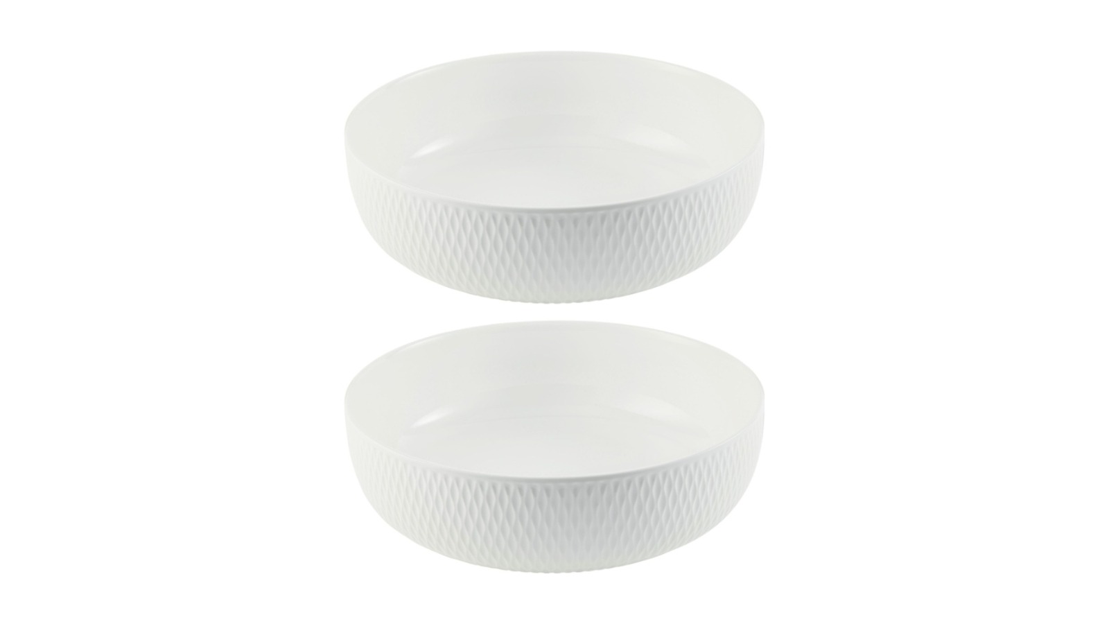 Maxwell & Williams Set of 2 Porcelain Serving Bowl - 20 x 6.5cm