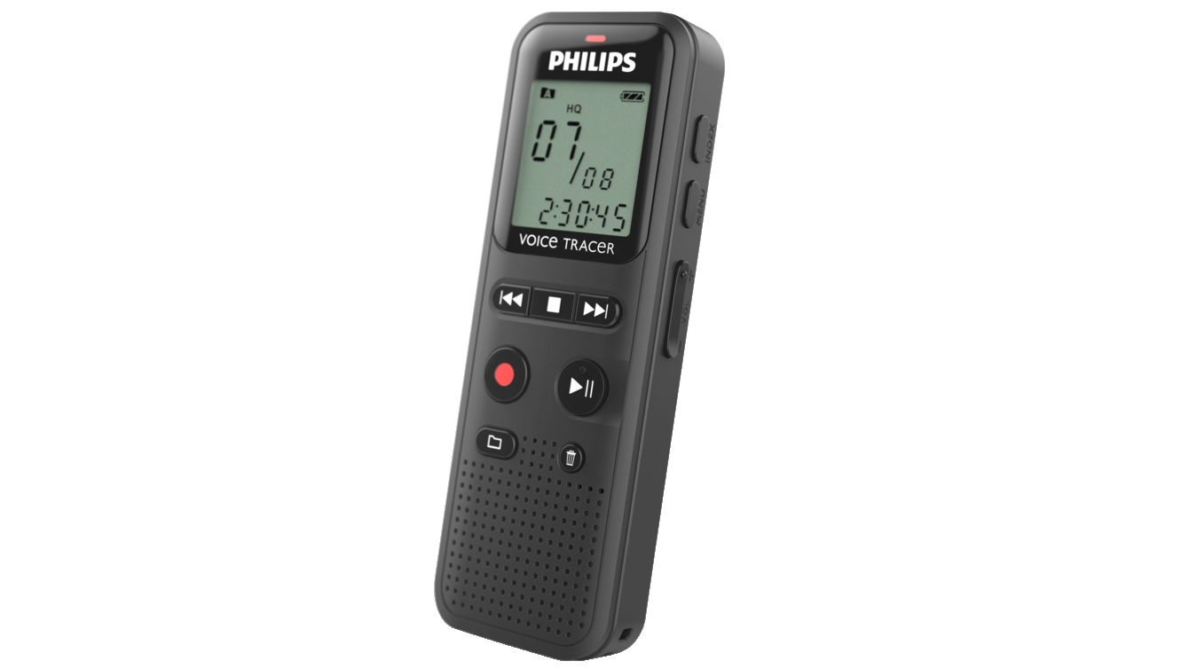 Philips VoiceTracer DVT1160 8GB Audio Recorder Harvey Norman