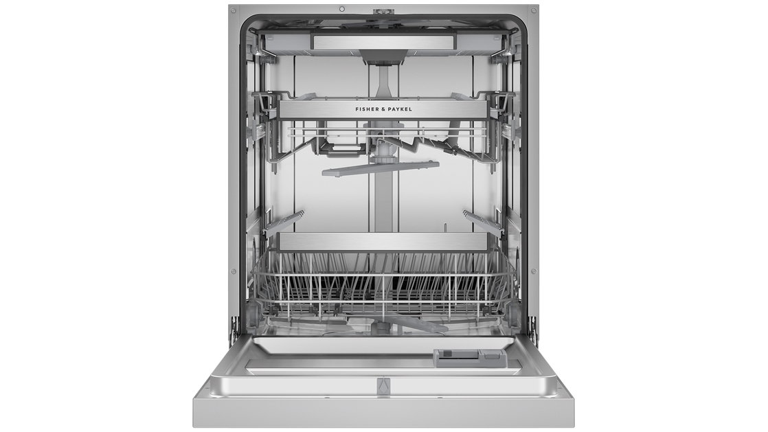 Fisher & Paykel 60cm Series 7 Built Under Dishwasher Stainless Steel