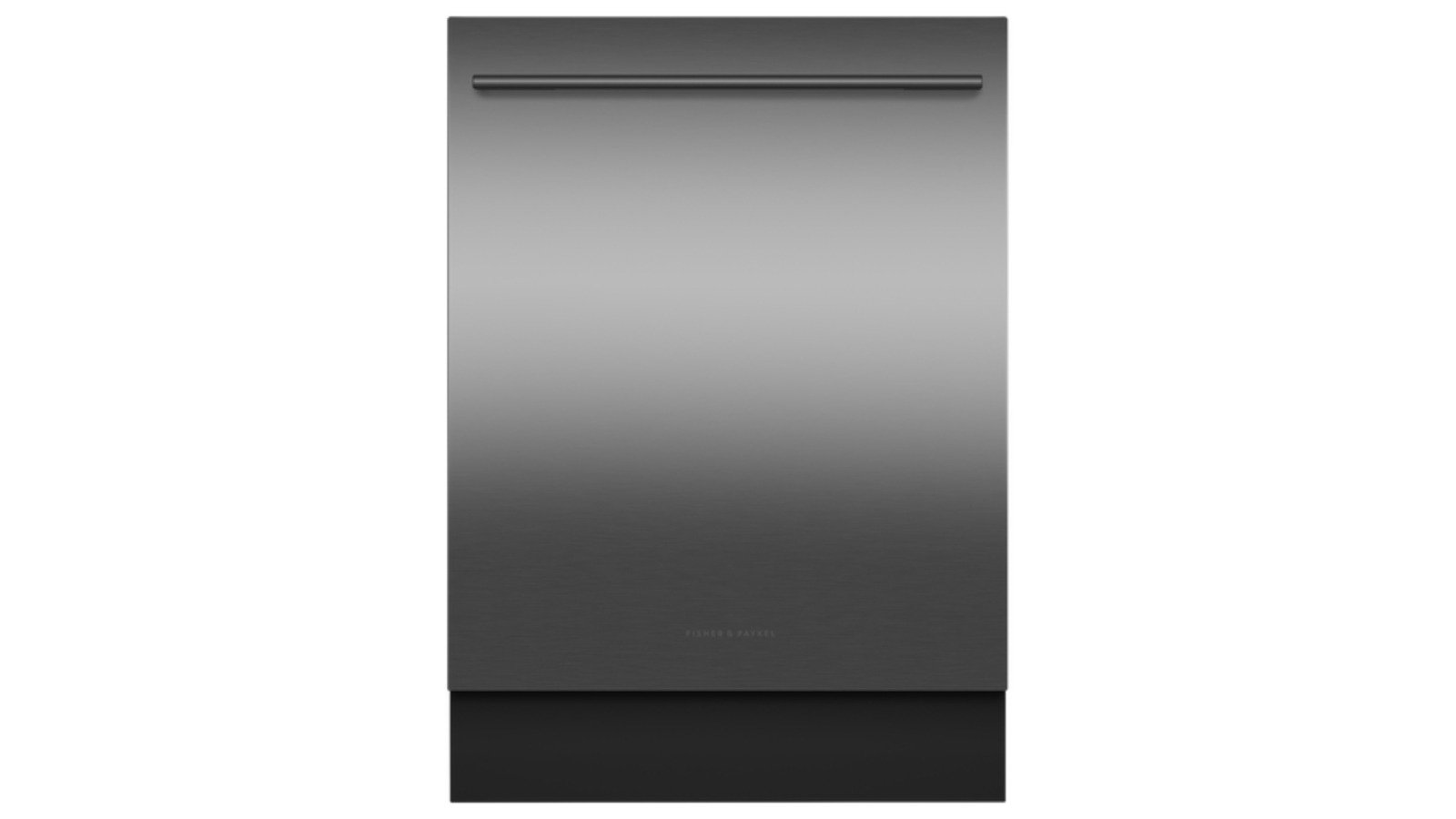 Fisher & Paykel 15 Place Setting Series 7 Contemporary AutoDry Plus Built-Under Dishwasher - Black Stainless Steel