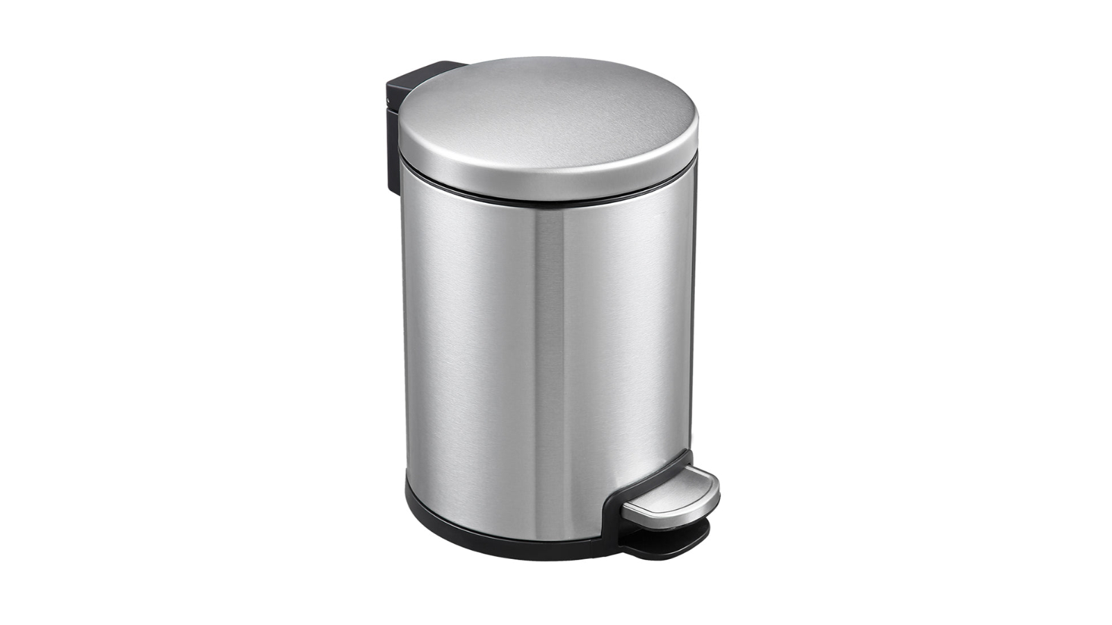 Dolphy Round Stainless Steel Pedal Bin - 6L