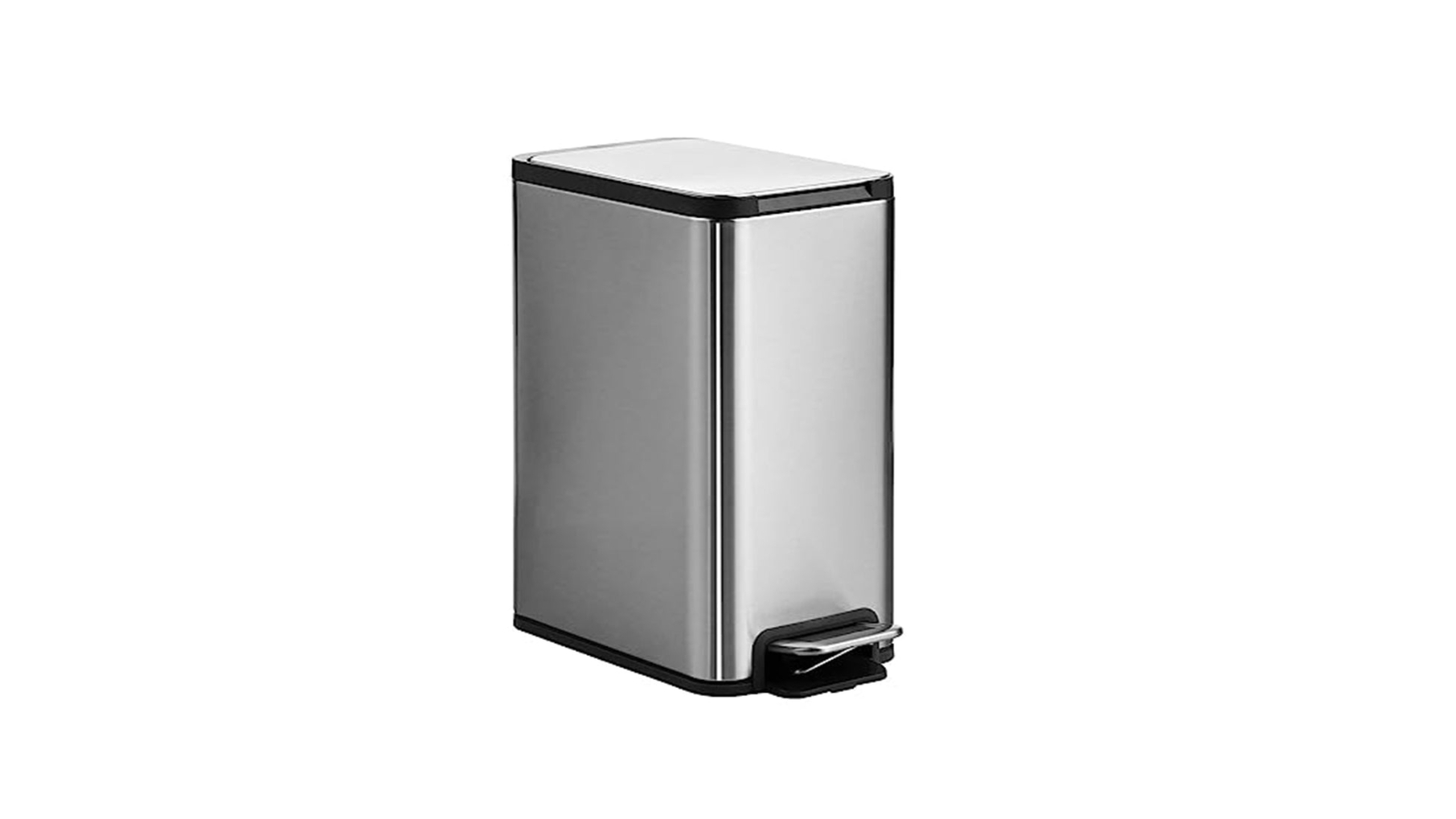 Dolphy Indoor Trash Can with Foot Pedal - 5L