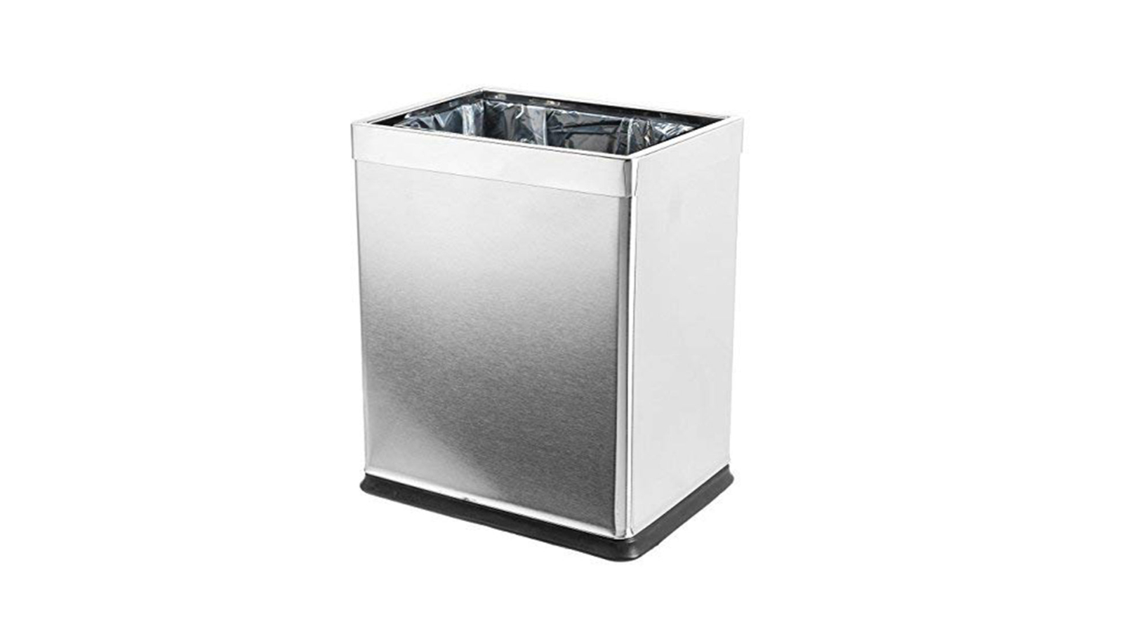 Dolphy 10Litre Indoor Trash Can - Silver
