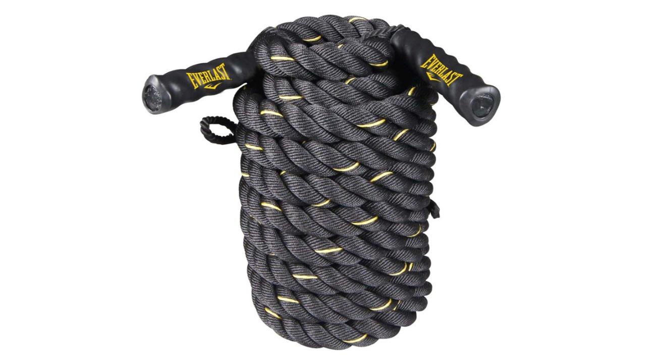 Everlast 15m Battle Rope - Black | Harvey Norman