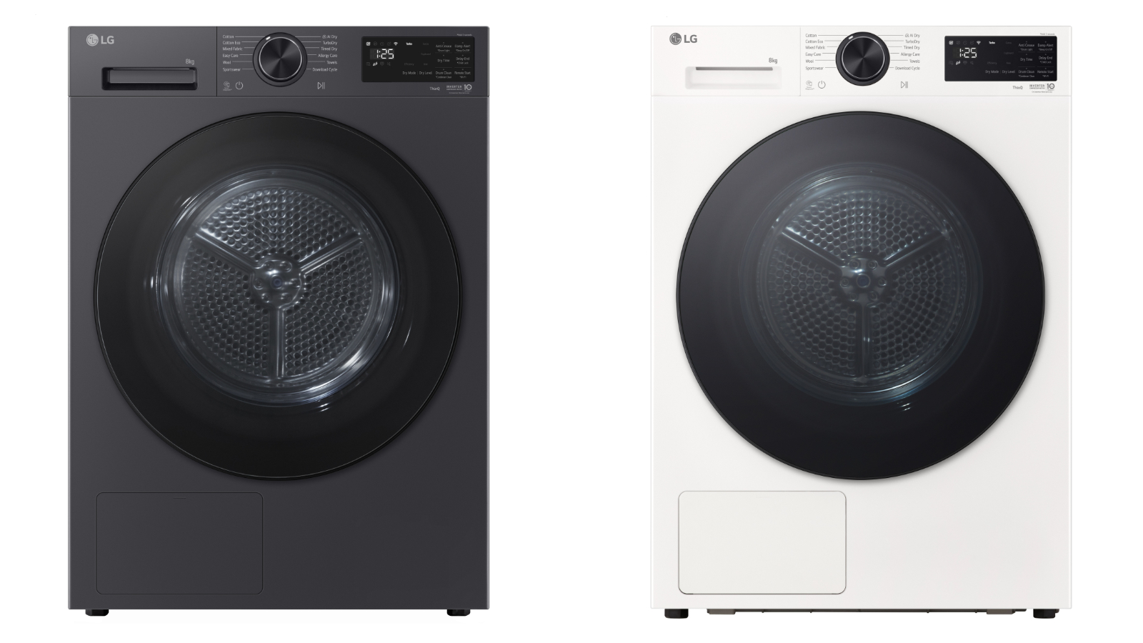 LG 8kg Series 3 ThinQ Heat Pump Condenser Dryer