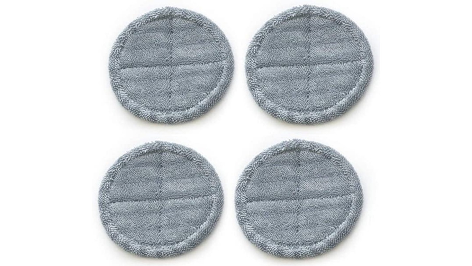Hygieia Pack of 4 Microfibre Pads for Mop and Vac Attachment