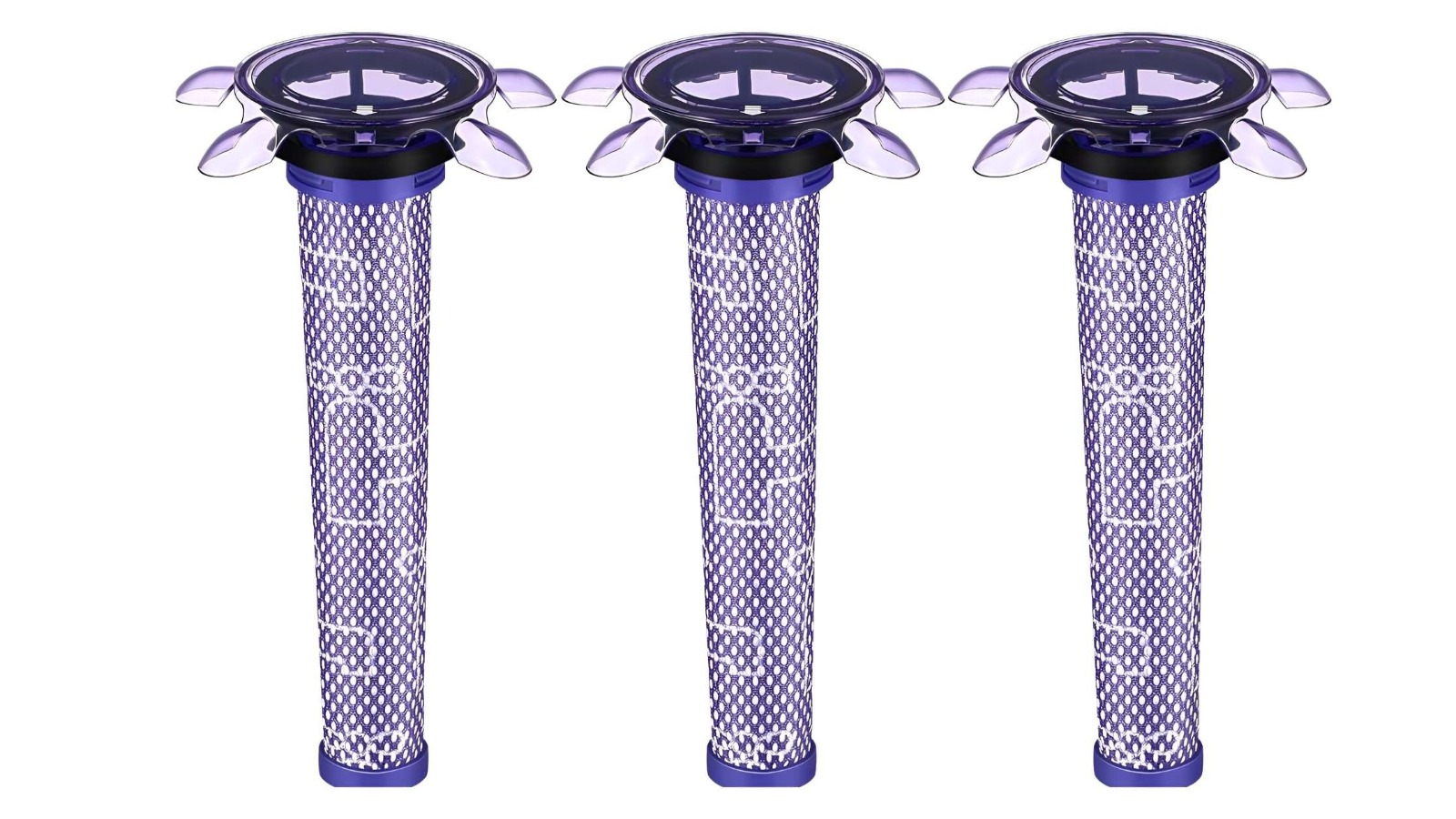 Hygieia Pack of 3 Star Pre-Filter for Dyson V7 and V8 Vacuum Cleaner