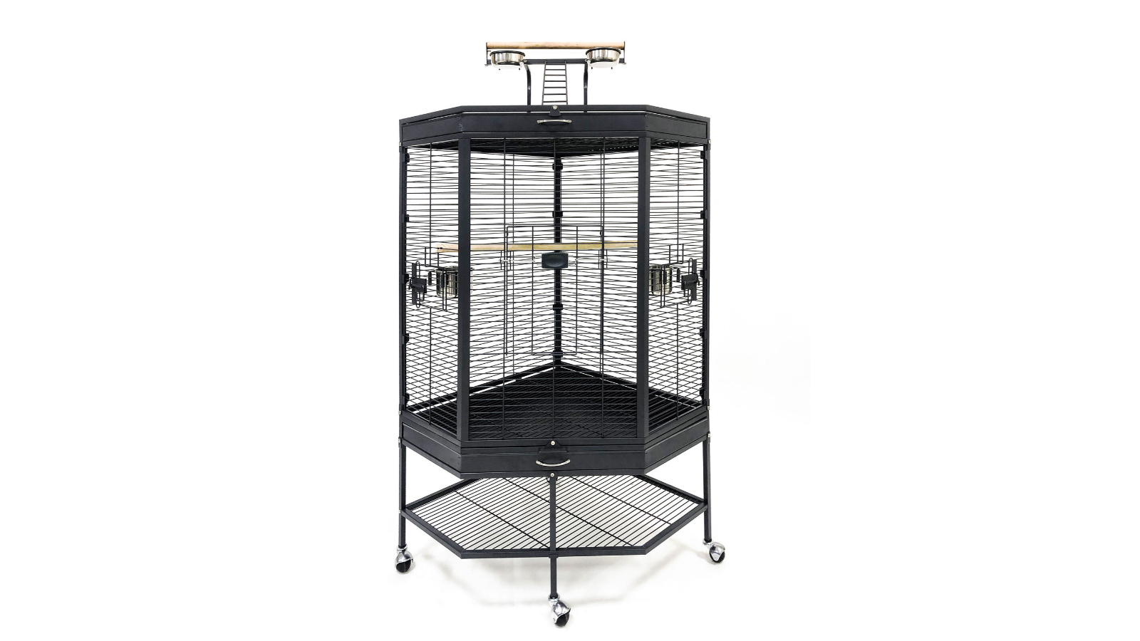 Flyline Play Top Corner Cage for Finch, Budgie and Cockatiel