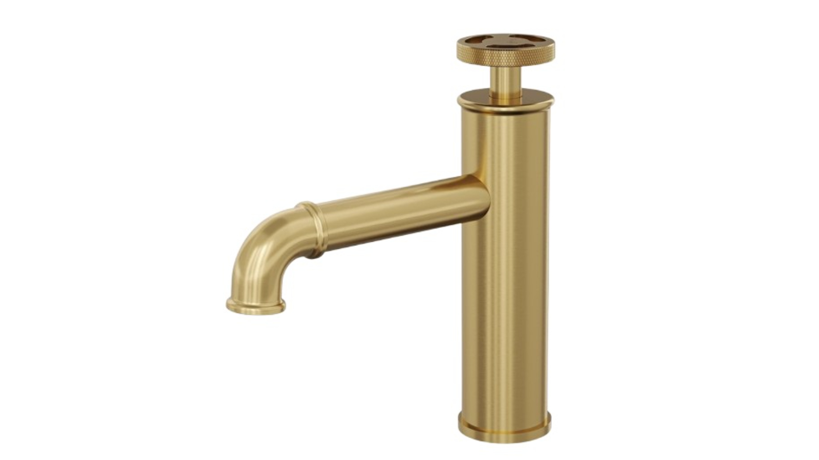 Linsol Dynamik Basin Mixer - Brushed Brass
