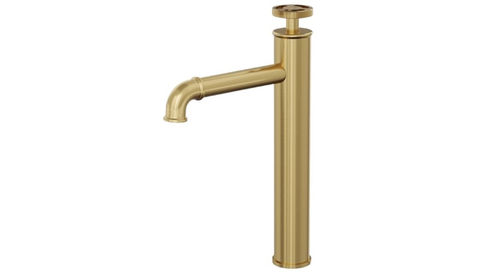 Linsol Dynamik Tall Basin Mixer - Brushed Brass