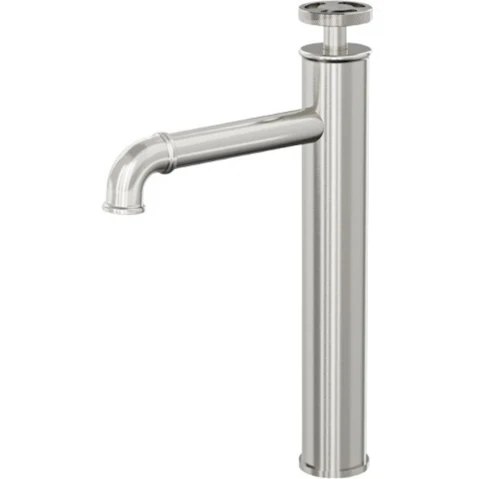 Linsol Dynamik Tall Basin Mixer - Brushed Nickel