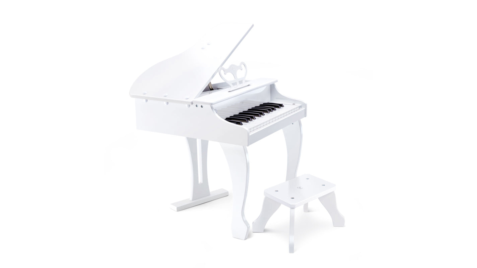 Hape Deluxe White Grand Piano