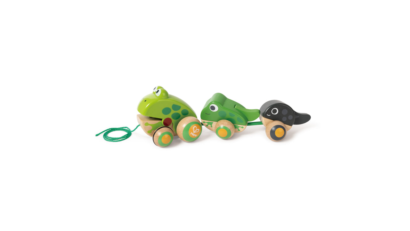 Hape Pull-A-Long Frog Family