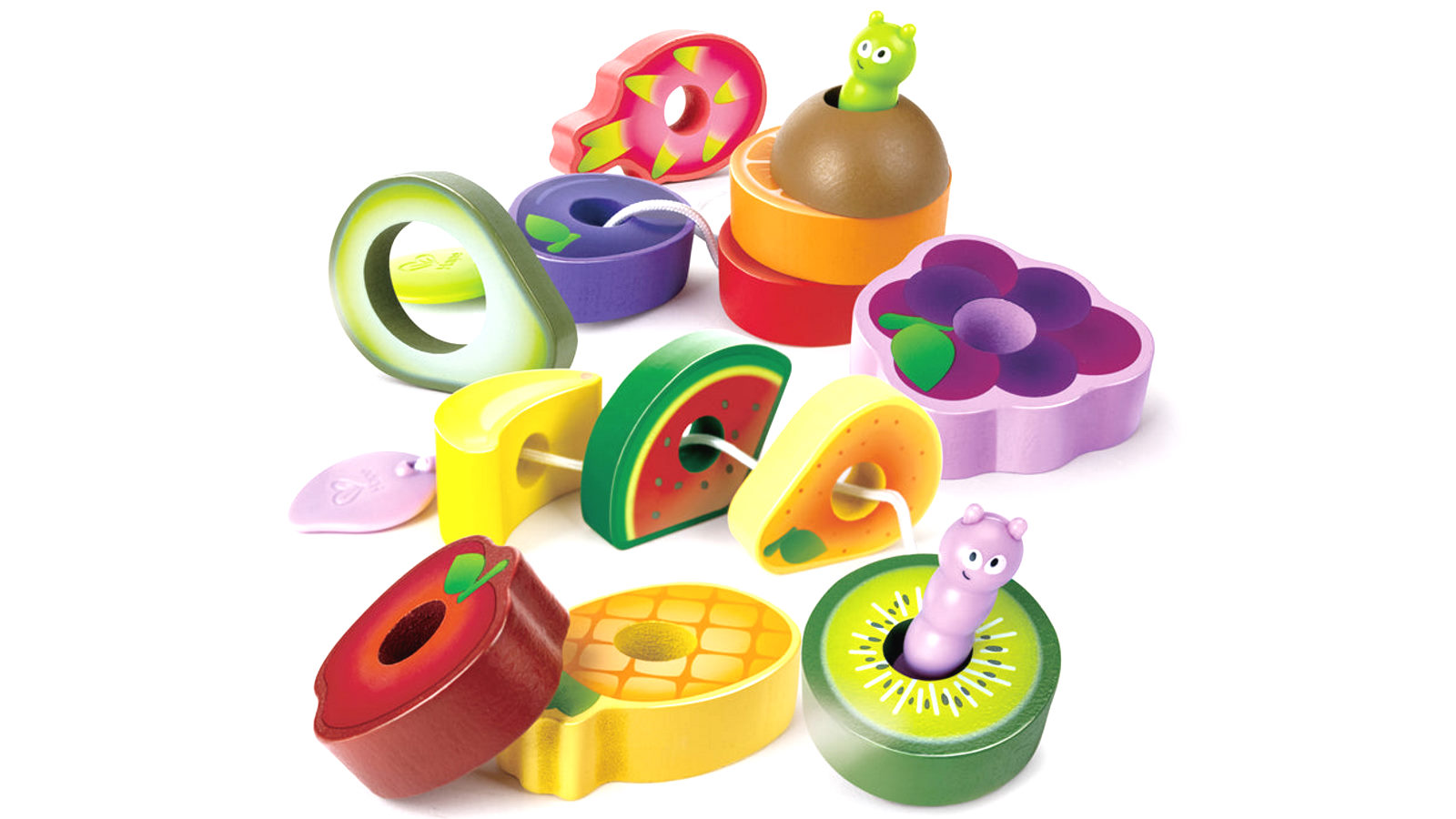 Hape Caterpillar Fruit Feast Set