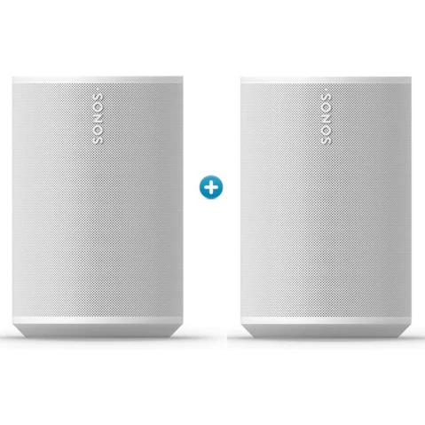 Sonos Era 100 Smart Speaker Pair - White