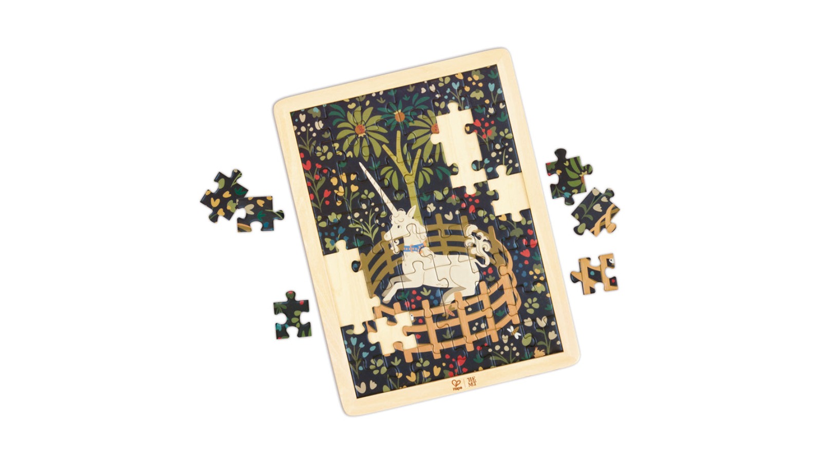 Hape Unicorn in a Garden Puzzle