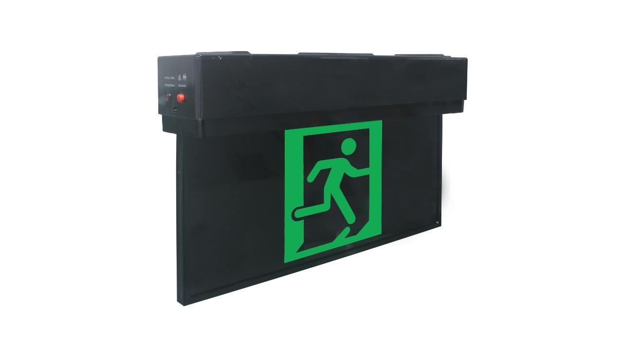 Lawell Blade Universal Exit Light - Black