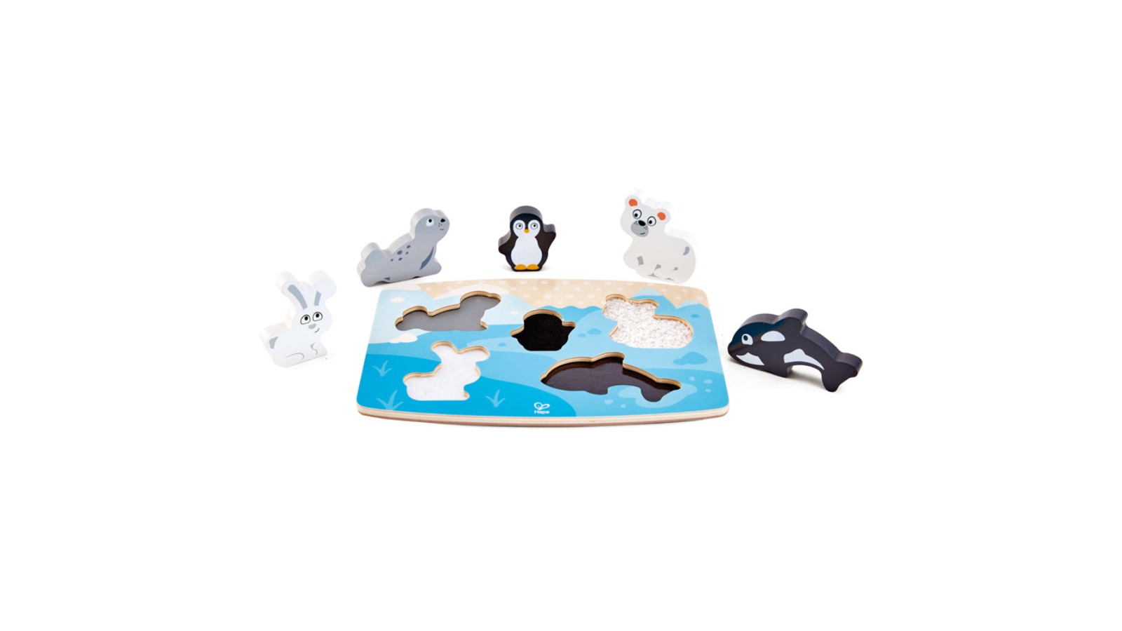 Hape Polar Animal Tactile Puzzle