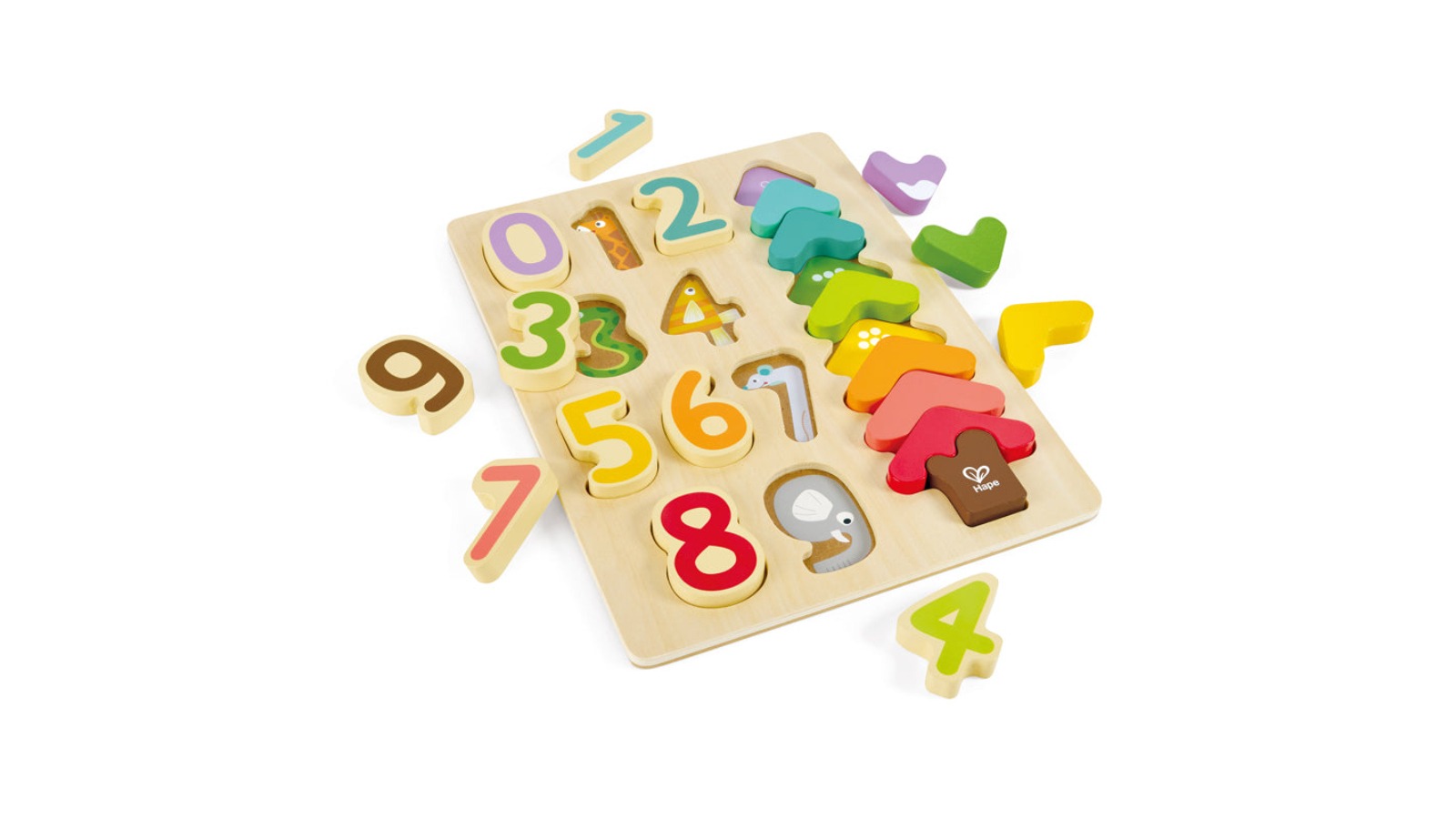 Hape Colours and Numbers Puzzle