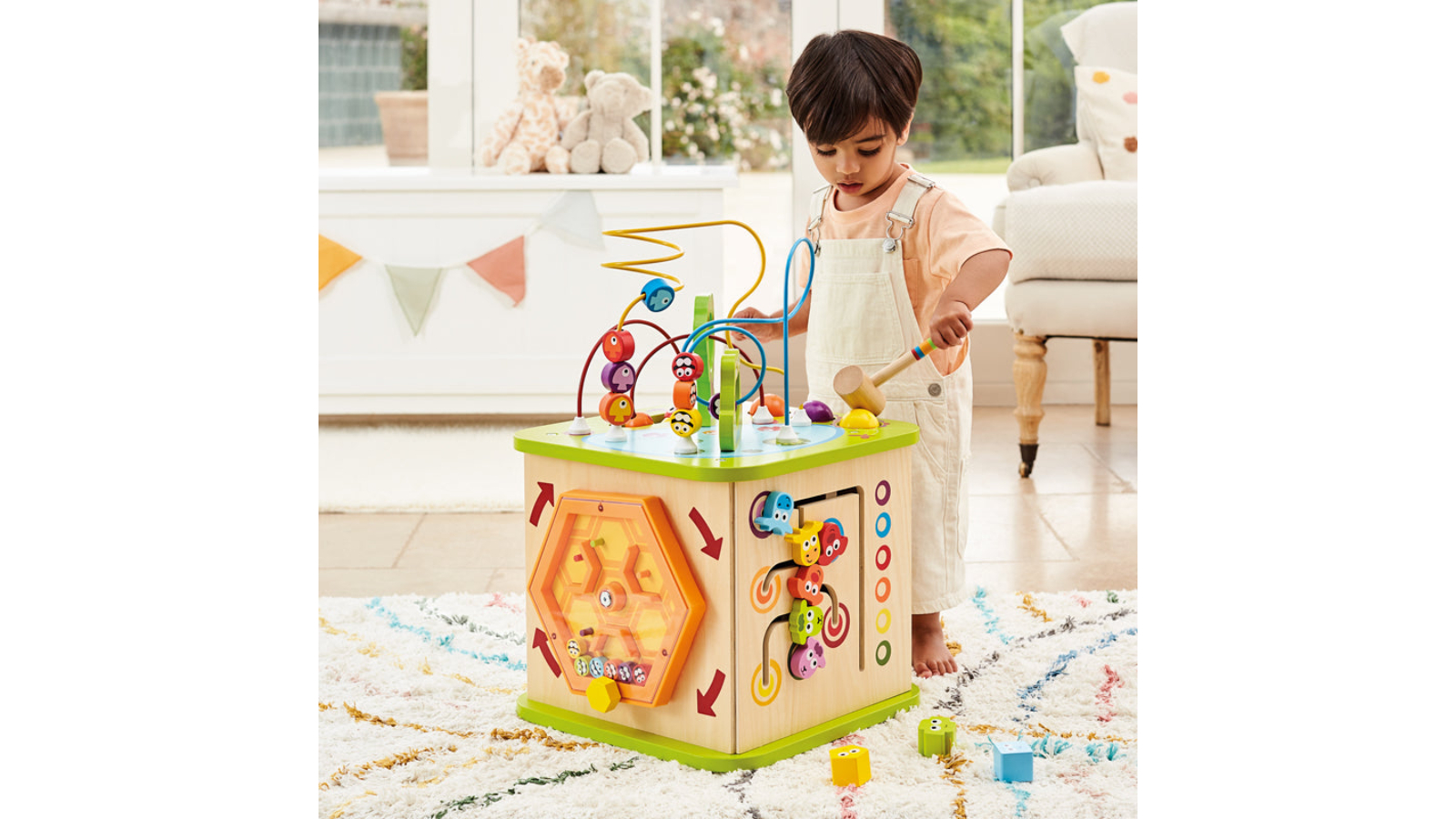Hape Country Critters Play Cube | Harvey Norman