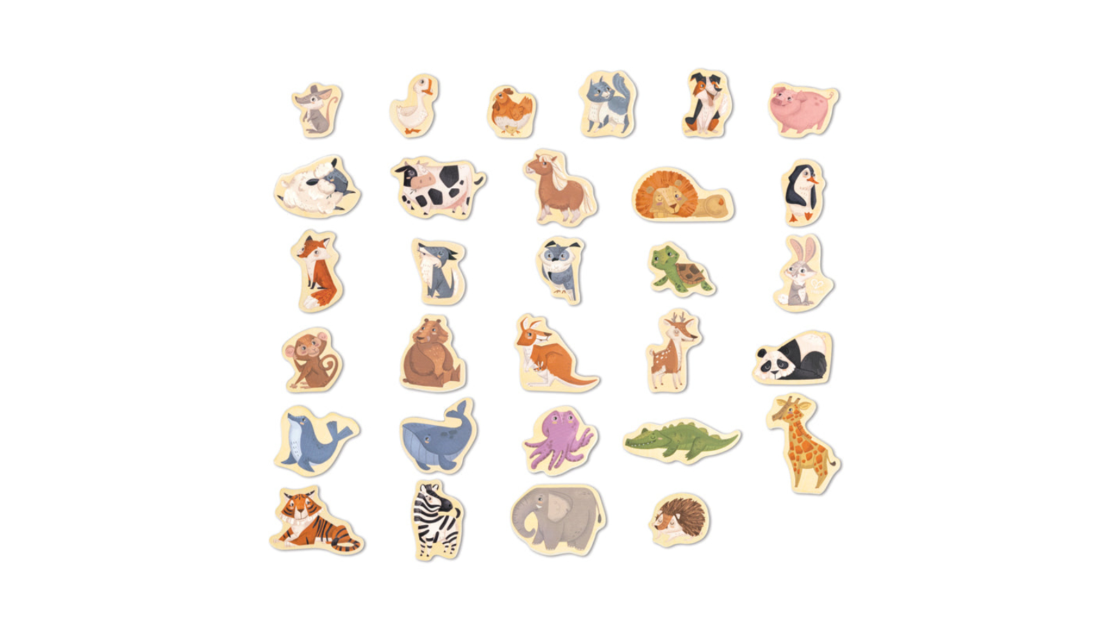 Hape Magnetic Animals