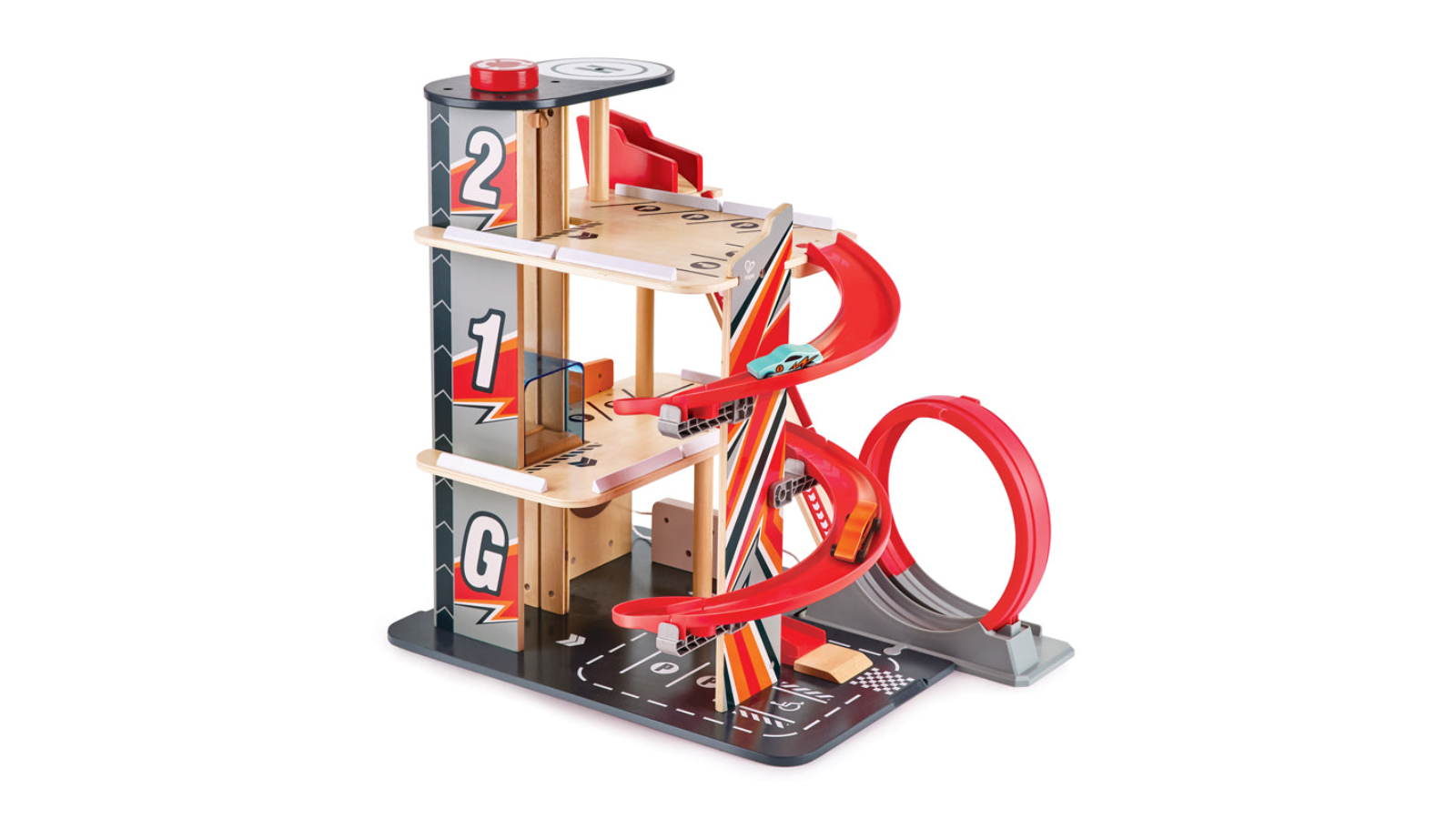 Hape Gearhead Stunt Garage