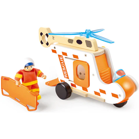 Hape To the Rescue Helicopter Set