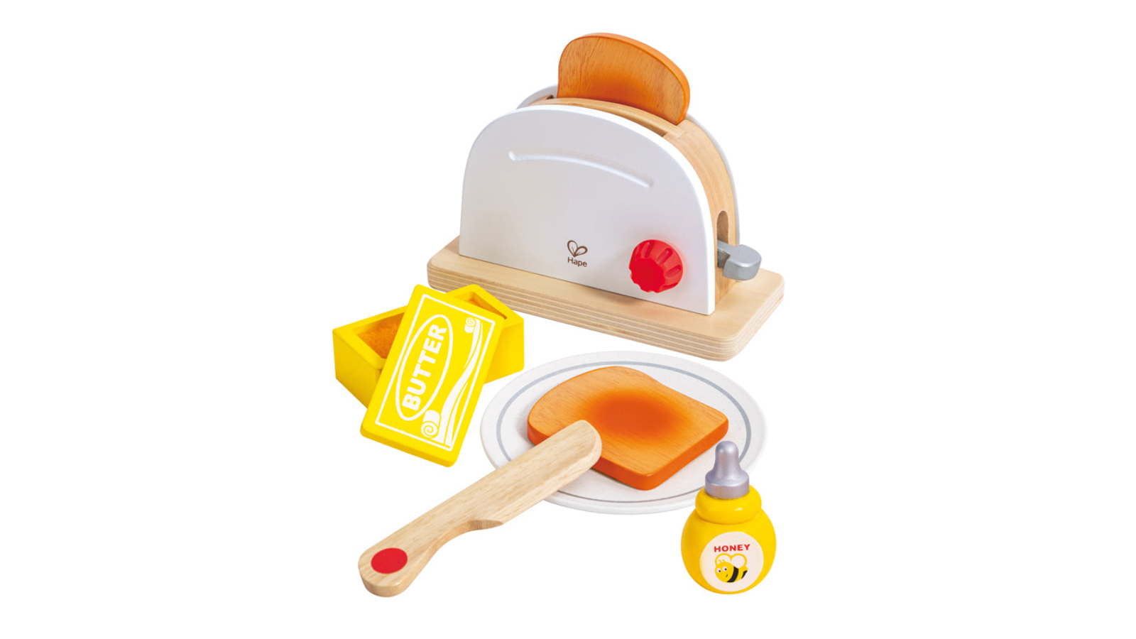 Hape Pop-Up Toaster Set Interactive Games and Toy