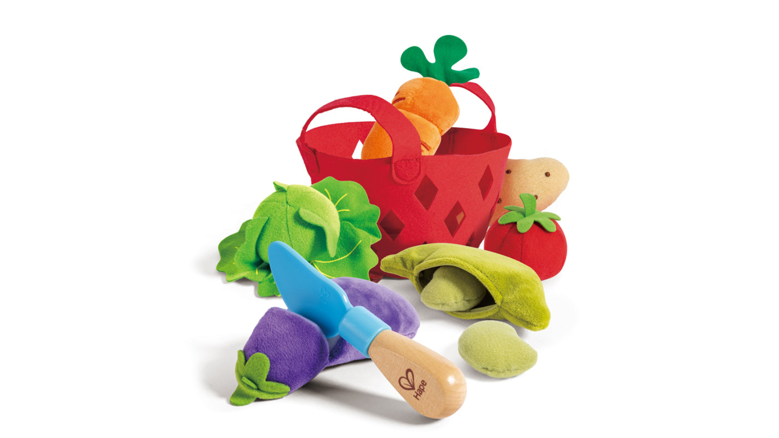 Hape Toddler Vegetable Basket Interactive Games and Toy