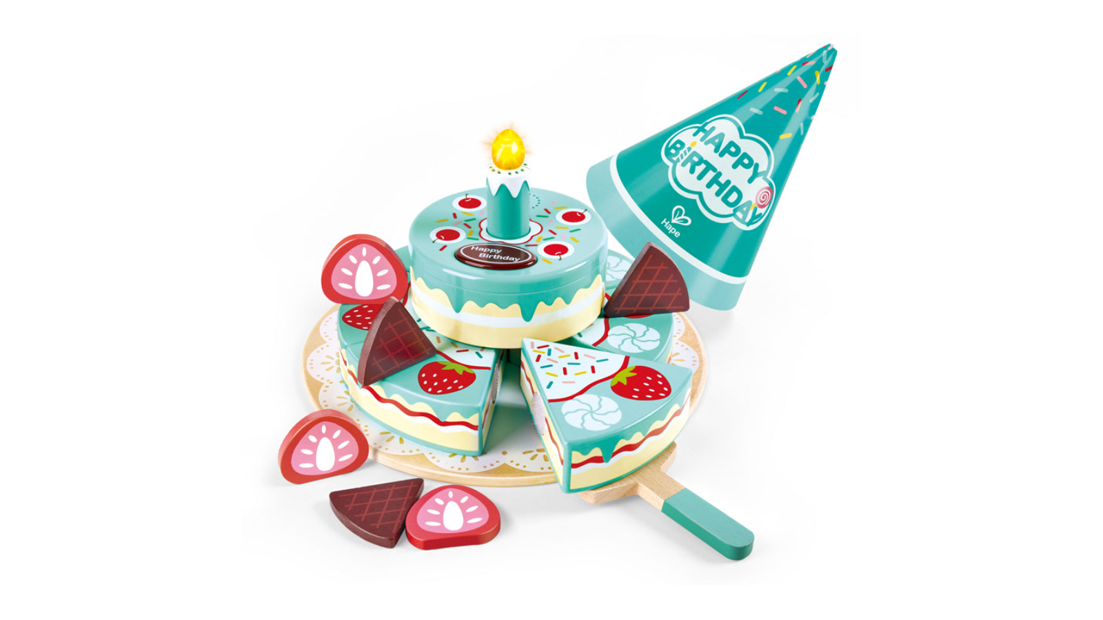 Hape Interactive Happy Birthday Cake