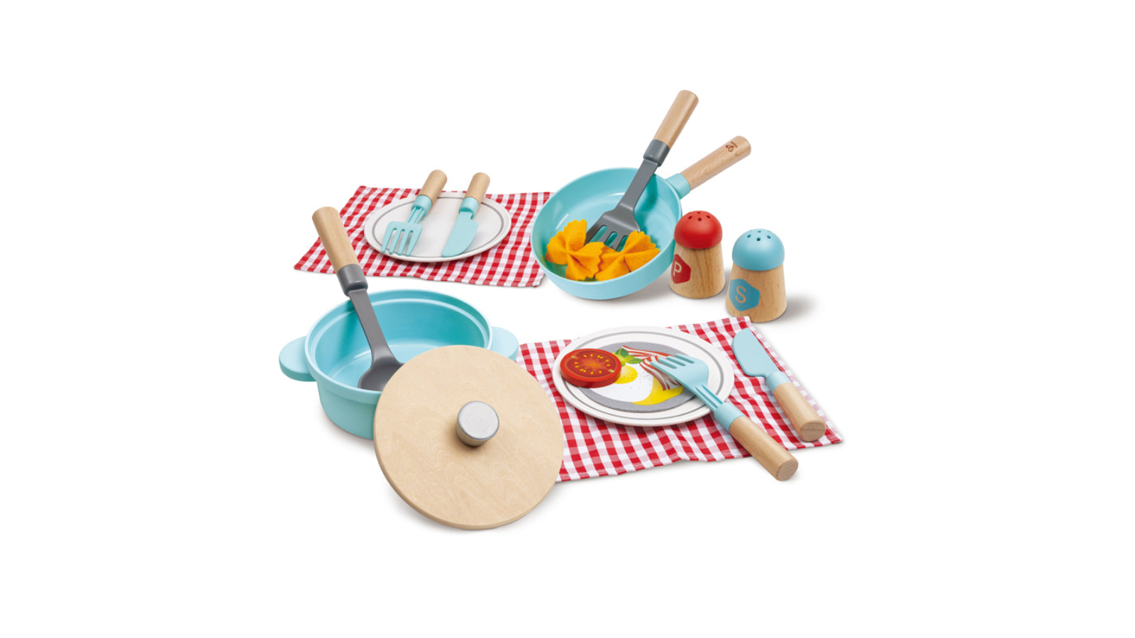 Hape Little Chef Cooking and Serve Playset
