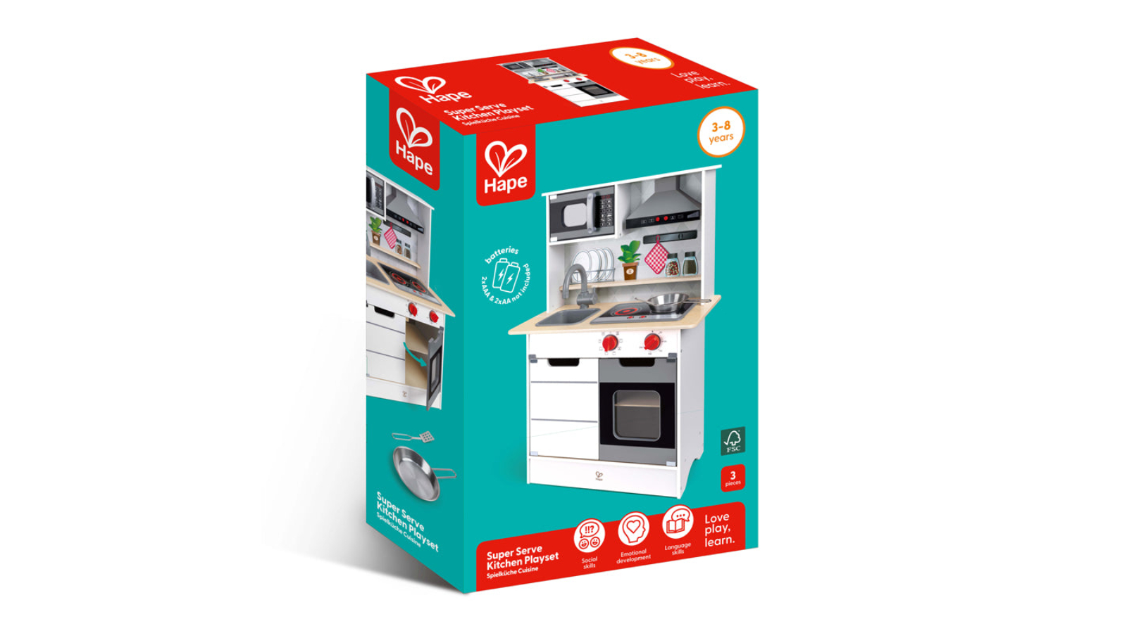 Hape Super Serve Kitchen Playset