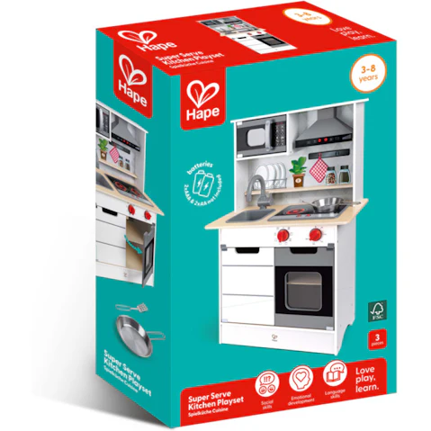Hape Super Serve Kitchen Playset