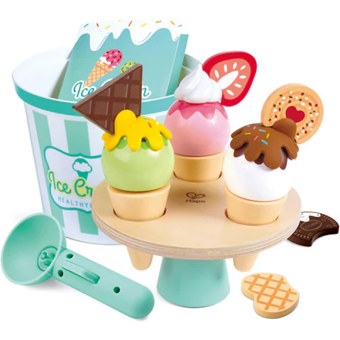 Hape Scoop and Serve Ice Cream Set