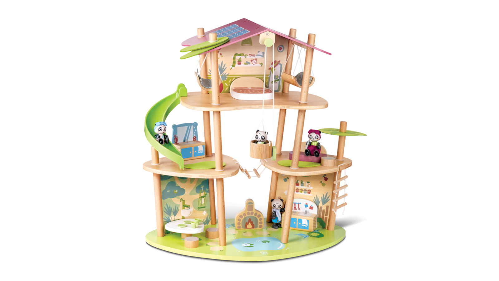 Hape Panda's Bamboo House